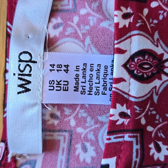 WISP Anaisey Jersey Dress, 3/4 Quarter Sleeves, Women's Size 14 - Picture 3 of 13